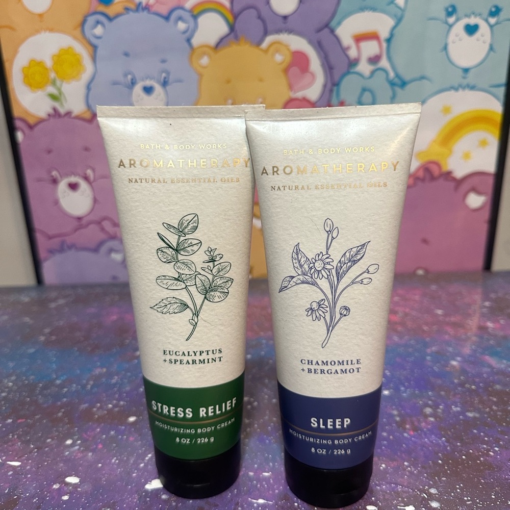 Bath & Body Works Aromatherapy Eucalyptus & Chamomile Body Cream Duo